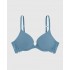 Push Up Plunge Bra with Lace Wing